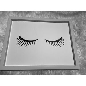 Eyelashes Wall Decor Frame